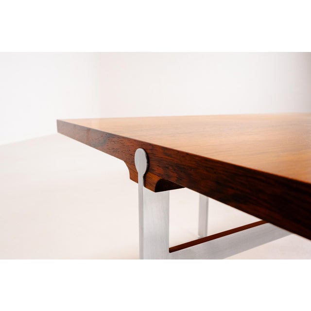 1970s Coffee Table in Rosewood by Sven Ellekaer for Søren Willadsen, Denmark, 1970s For Sale - Image 5 of 10