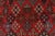 Maymeh Runner 4’3” X 12’6” Red Wool Vintage Tribal Hand-Knotted Oriental Rug For Sale - Image 9 of 15