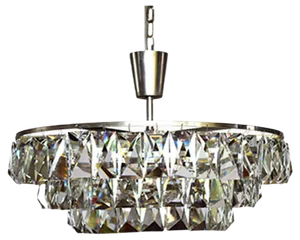 Austrian Large Crystal Chandelier from Bakalowits & Sohne, 1960s