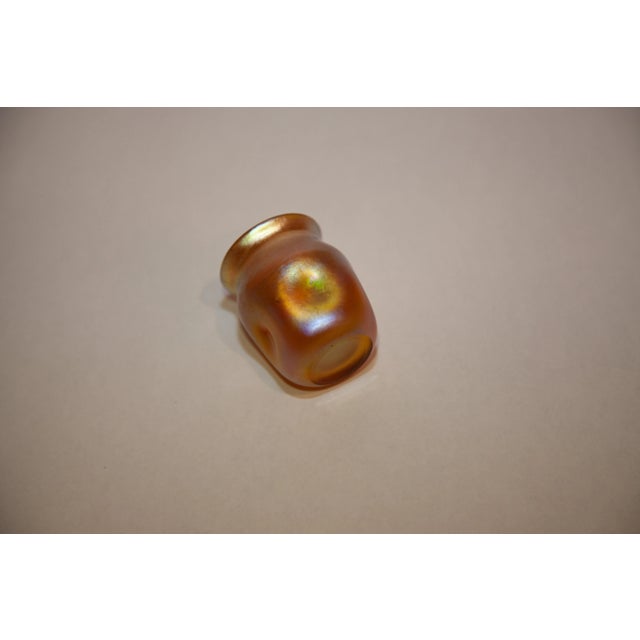 Tiffany Studios Tiffany Iridescent Favrille Toohtpick Holder For Sale - Image 4 of 8