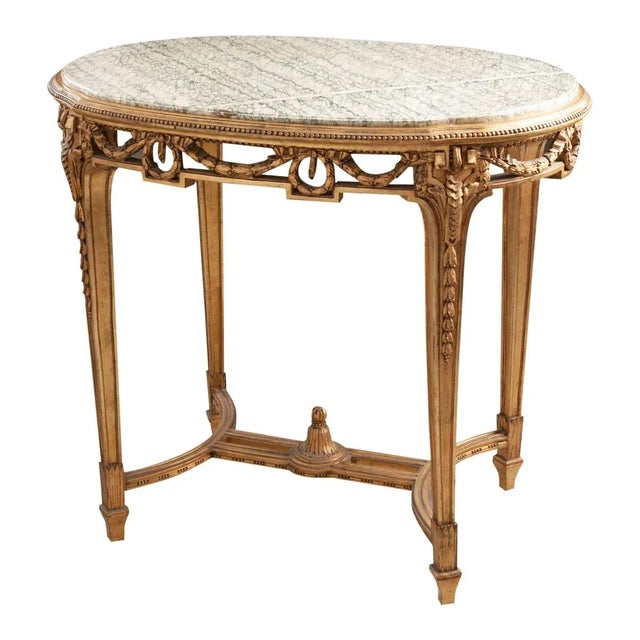 19th Century French Louis XVI Style Center Table For Sale - Image 13 of 13