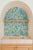 Not Yet Made - Made To Order Limoncello Floral & Lemon Grasscloth Wallpaper by House Party | Mediterranean Blue | 6 Yards For Sale - Image 5 of 7
