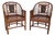 Vintage Pair of Brighton Pavilion Bamboo Chairs For Sale