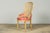 Set of 6 Early 20th Century French Louis XVI Cane Dining Armchairs in Pink Stripe For Sale - Image 9 of 18