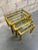 1960s 1960s Mid Century Brass Anodized Aluminum Nesting Tables (Set of Three) For Sale - Image 5 of 12