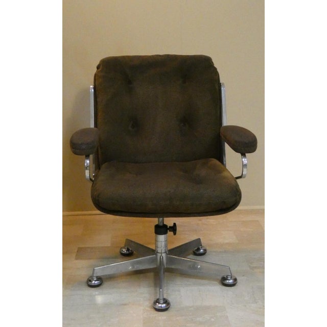 Brown Model KS 172 H Directional Chairs by Karl-Erik Ekselius for Joc Möbel Ab, 1970s, Set of 2 For Sale - Image 8 of 18