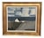 Egon Møldrup, Coastal Motif with Houses, 1950s, Oil on Canvas, Framed For Sale
