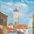 Late 20th Century 1980's Vintage Venetian Canal Painting For Sale - Image 5 of 9