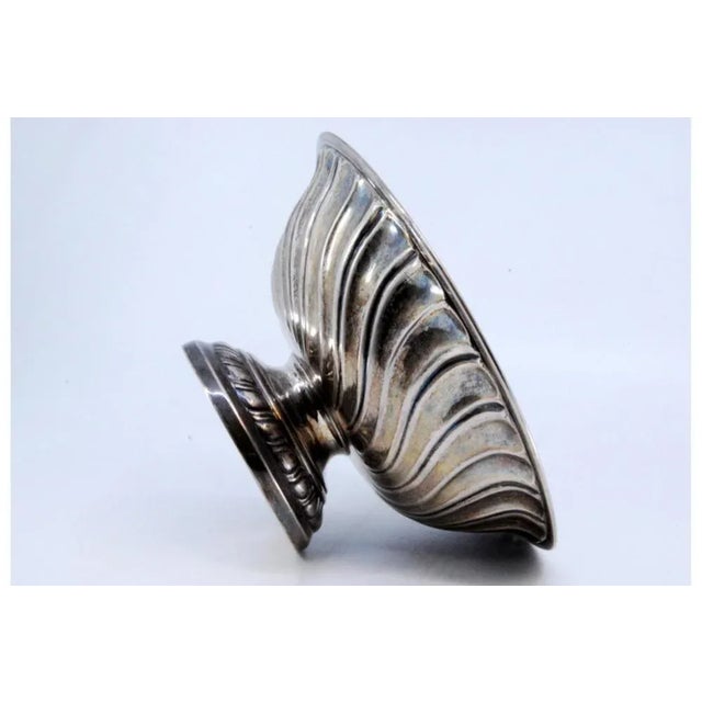 Silver Bowl with Scrollwork For Sale - Image 9 of 10