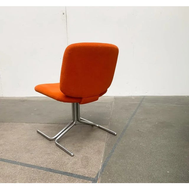 Set of Vintage German Space Age Seat 150 Chairs by Herbert Hirche for Mauser For Sale - Image 14 of 18