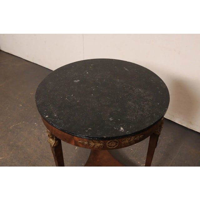 Wood French Neoclassical Period Guéridon Table For Sale - Image 7 of 9