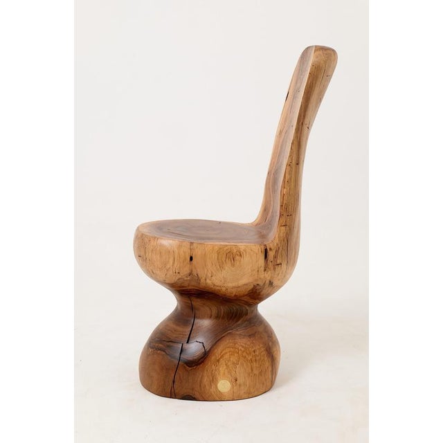 Early 21st Century Chair in Walnut Wood by Logniture For Sale - Image 5 of 18