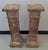 Early 20th Century Pair Louis XVI Style Mottled Rouge De France Marble Pedestals For Sale - Image 5 of 17
