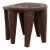 Tribal Tapestry Nupe Carved Stool For Sale