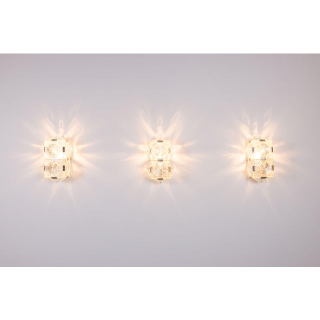Vintage Wall Lamps from Kamenický Šenov, 1970s, Set of 6 For Sale - Image 6 of 18