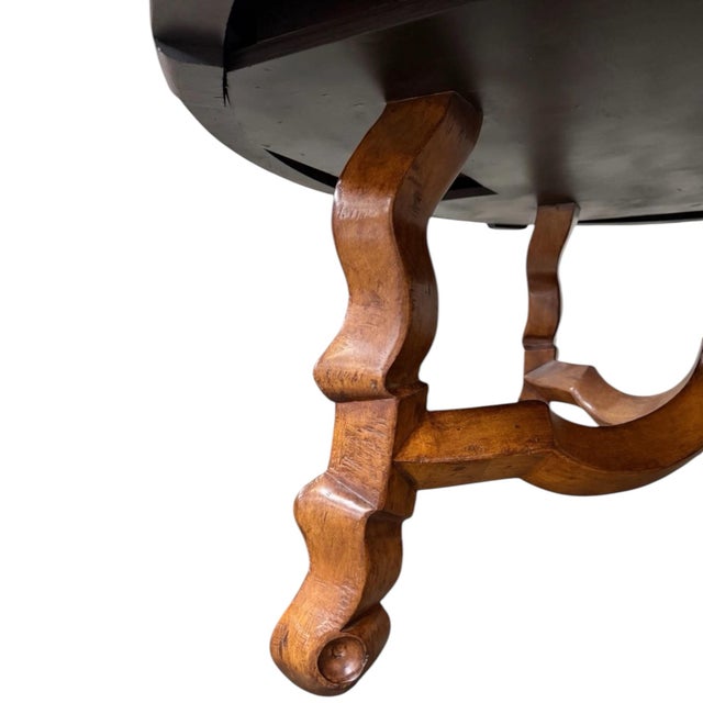 Dessin Fournir Large Extendable Spanish Style Dining Table For Sale - Image 10 of 11