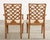 Pair of Dessin Fournir Ribbon-Back Oak Dining Armchairs For Sale - Image 17 of 18