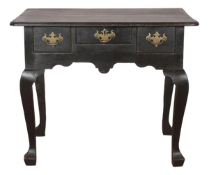 English Painted Low Boy