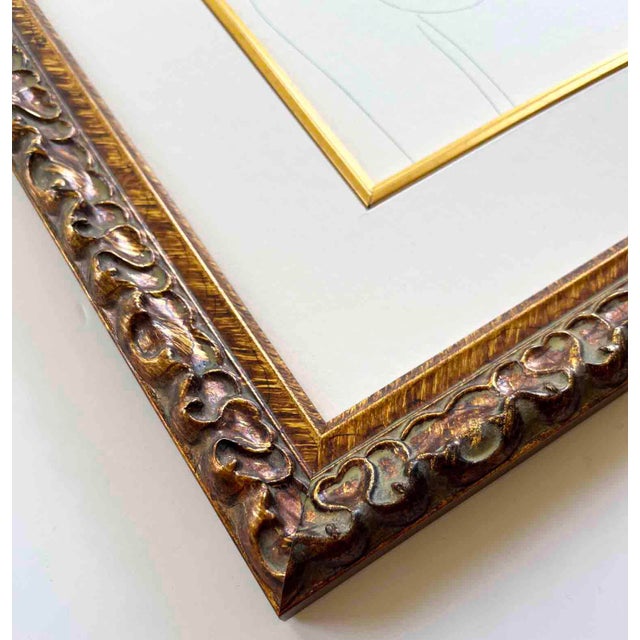 Artist: Henri Matisse (after) Country: France Title: Florilege des amours – Plate 79 Medium: Sanguine lithograph Paper:...