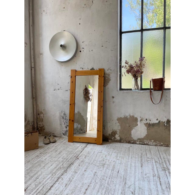 Vintage Pine Mirror, 1980s For Sale - Image 4 of 18