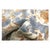 Indian Sultanabad Silk 6x6 Blue, Orange & Ivory Handmade Square Area Rugs #1143145 For Sale - Image 13 of 14