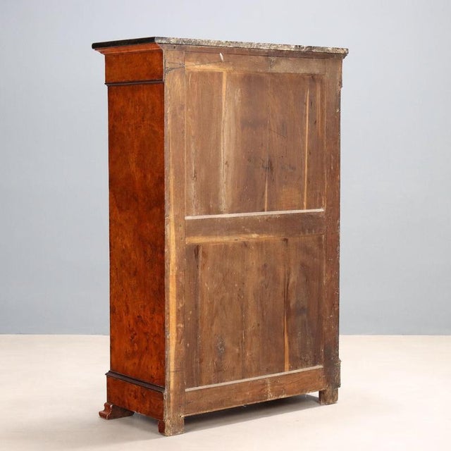 Northern French Secretaire in Elm For Sale - Image 11 of 12