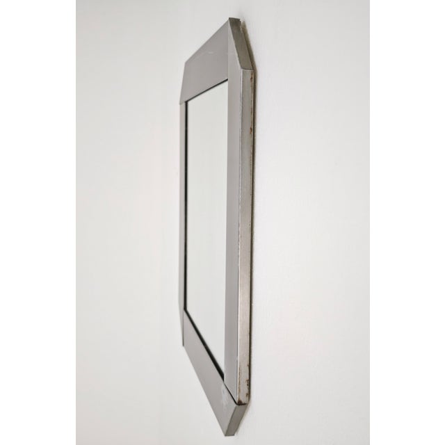 Mid-Century Modern Wall Mirror by Vittorio Introini for Valenti & C, Italy, 1970s For Sale - Image 6 of 11