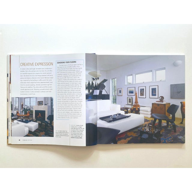 This " Urban Style Contemporary Interiors " first edition hardcover interior design survey book is a very special and...