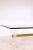 1980s French Gilt Brass, Acrylic Glass & Glass Coffee Table, 1980s For Sale - Image 5 of 9