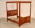 High Quality American Made Stickley 21st Century Collection Queen Size Canopy Poster Bed Constructed In Solid Cherry....