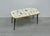 Small Mid-Century German Side Table with White & Squares Pattern, 1950s For Sale - Image 4 of 6