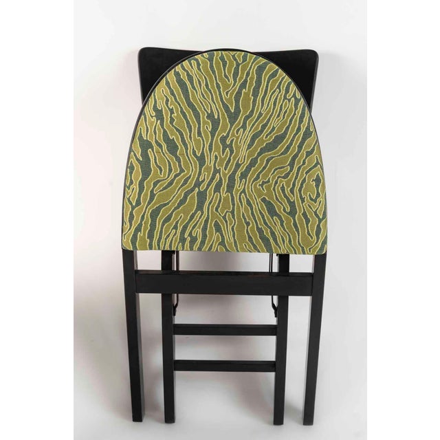 Wood Folding Chairs from Stakmore, New York, 1930s, Set of 4 For Sale - Image 7 of 12