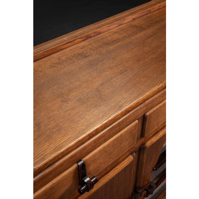 Amsterdam School Sideboard by Architect Pieter Vorkink For Sale - Image 10 of 18