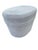 1970s Vintage White Split Reed Side Table For Sale - Image 5 of 6
