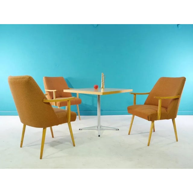 Mid-Century Dining Table and Chairs Germany, 1960s, Set of 4 For Sale - Image 10 of 11