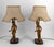 Sculptural Table Lamps in Gilded Bronze Representing Dancers, Thailand, 20th Century, Set of 2 For Sale - Image 15 of 16