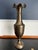 Mid Century Hollywood Regency Brass Urn Vase For Sale - Image 4 of 8