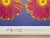 Wood Andy Warhol Foundation Vintage Offset Lithograph Print Framed Large Pop Art Poster " Daisy " 1982 For Sale - Image 7 of 12