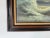 70's Vintage Brawer Ocean Seascape Oil Painting, Framed For Sale In Miami - Image 6 of 11