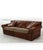 Animal Skin Ralph Lauren Leather and Plaid Sofa For Sale - Image 7 of 11