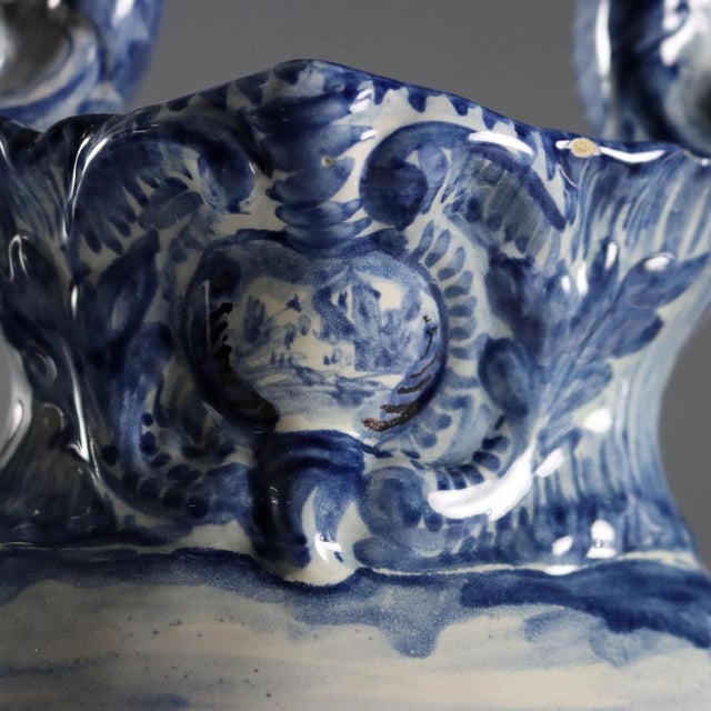 Vases from Manifattura Giuseppe Mazzotti Albissola, Set of 3 For Sale - Image 14 of 16