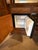 Monumental Carved Wood Home Bar Armoire With Mirrored Interior, Wine Storage & Mini Fridge For Sale - Image 12 of 14