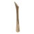 Elegant Modernist Solid Brass Swan Neck Bud Vasr For Sale