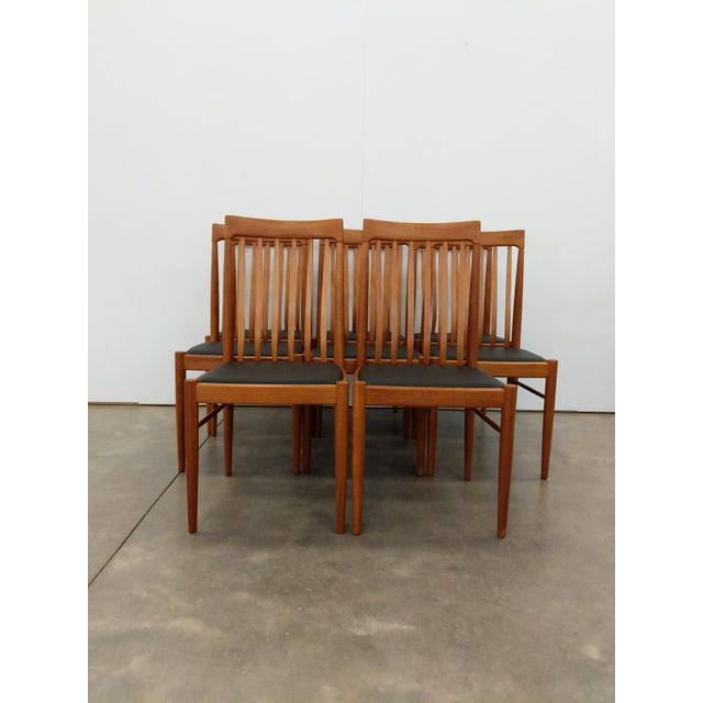 Bramin Møbler Set of 8 Vintage Danish Modern Dining Chairs by Bramin For Sale - Image 4 of 9