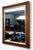 Brown English Rectangular Mirror With Maple and Giltwood Frame (H 18 5/8 X W 15 1/2) For Sale - Image 8 of 9