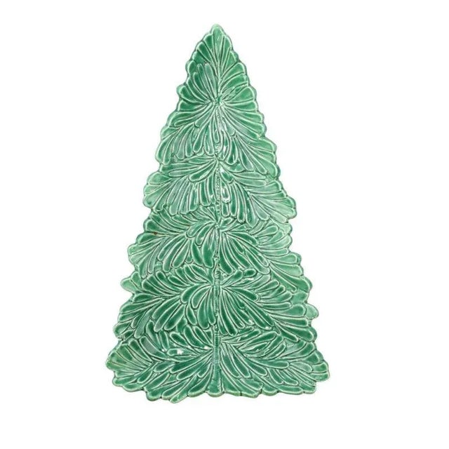 2020s Lastra Holiday Figural Tree Platter from Kenneth Ludwig Chicago For Sale - Image 5 of 5