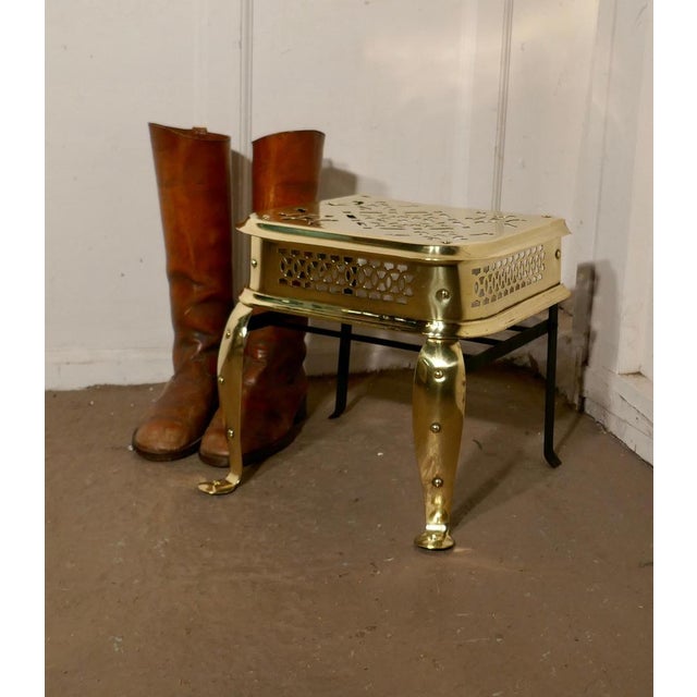 Large Georgian Footman Kettle Trivet For Sale - Image 6 of 7