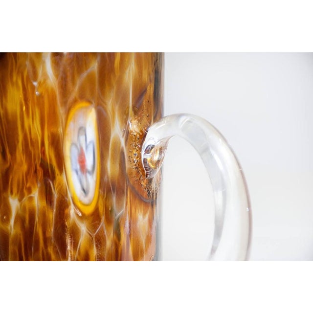 Brown Cocktail Glasses by Iskra for Murano Verre, Set of 7 For Sale - Image 8 of 18