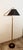 Height-Adjustable and Extendable Floor Lamp with Gold Lampshade For Sale - Image 6 of 18
