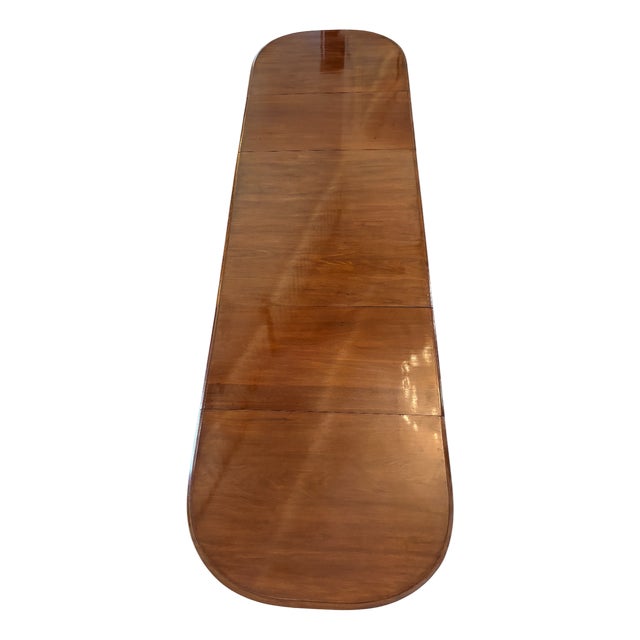 Regency 16 Seater Figured Mahogany 3 Pilar Dining Table, 1830s For Sale